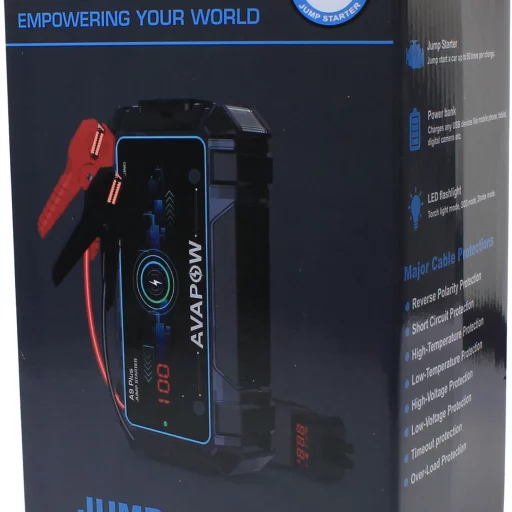 Avapow Jumpstarter A9 Plus 12V 2000 A 12000 mAh