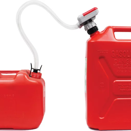 Pumpe batteridrevet m/autostopp til kanner