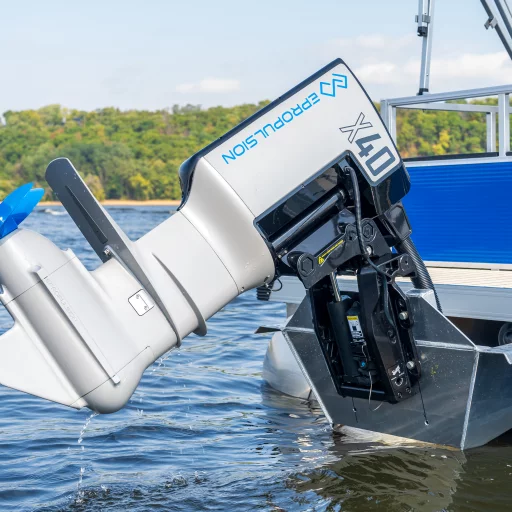 ePropulsion X40 elektrisk utenbordsmotor