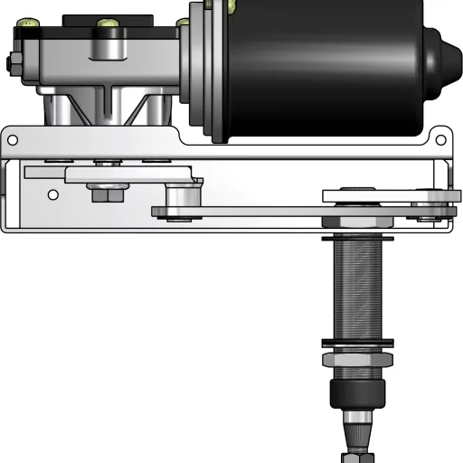 Roca W25 énakslet vindusviskermotor 12V