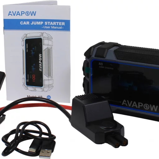 Avapow Jumpstarter A9 12V 1500 A 8000 mAh