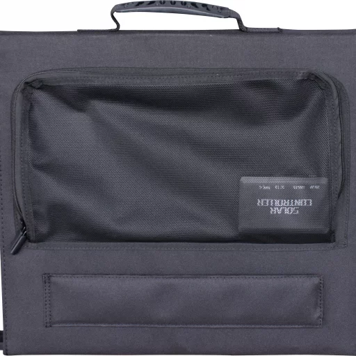 1852 Sammenleggbart solcellepanel m/regulator 100 W