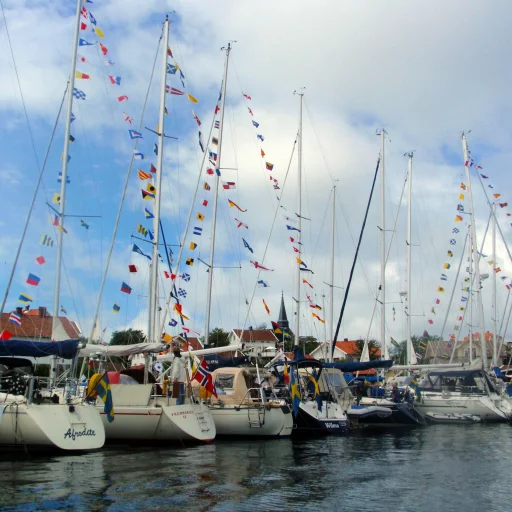 Signalflagg på lengde, 36 flagg