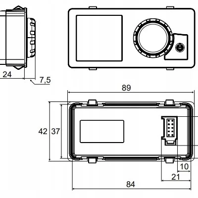 Webasto Air Top Combi-timer 12V