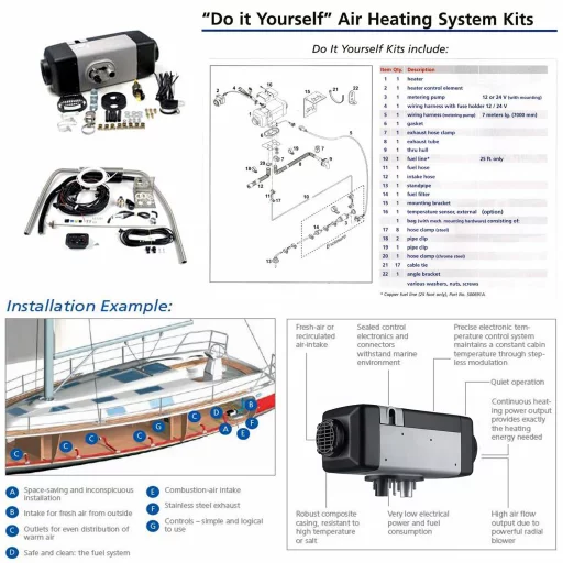Webasto Air Top 2000 STC Marine 12V Diesel