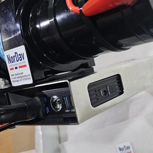 907 Vinsj 12V inkludert batteri