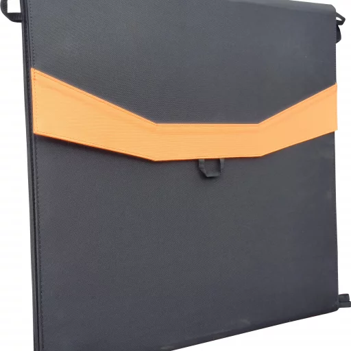 1852 Sammenleggbart solcellepanel m/regulator 200 W