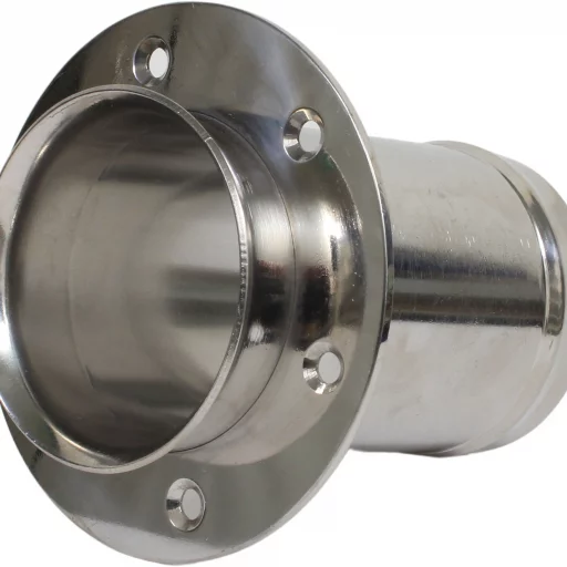 Eksosgjennomføring rett 76 mm