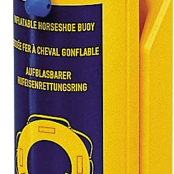 Hesteskobøye, oppblåsbar med lys