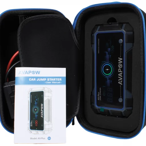 Avapow Jumpstarter A9 Plus 12V 2000 A 12000 mAh