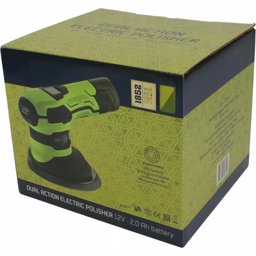1852 Batteridrevet poleringsmaskin 12V m/2 batterier