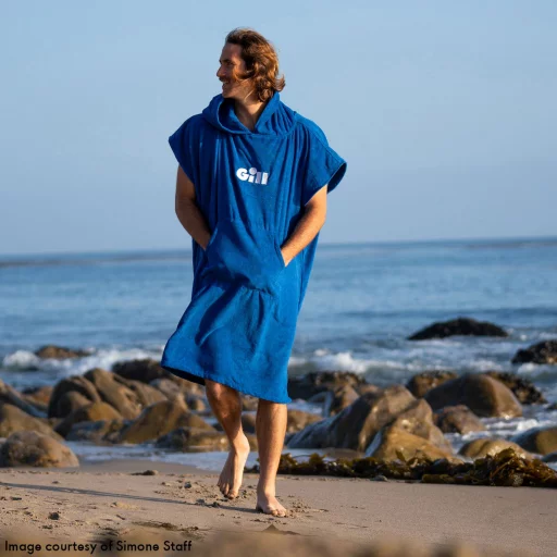 Gill Changing Robe Blue One Size