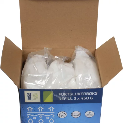 1852 Fuktslukerboks refill 3 x 450 g