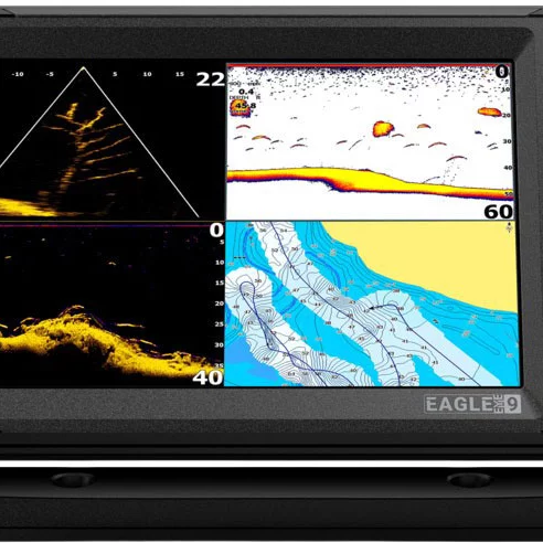 Lowrance Eagle Eye 9 Live ekkolodd og kartplotter m/svinger