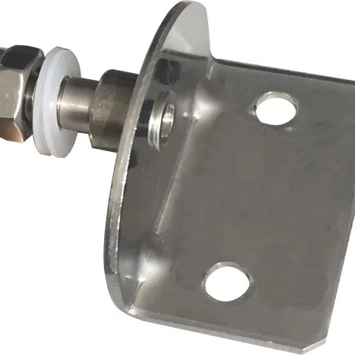 1852 Gassdemperbrakett 316, 48x32 mm 8 mm