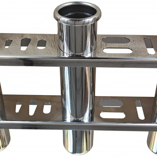 Fiskestangholder, syrefast, 3 stenger