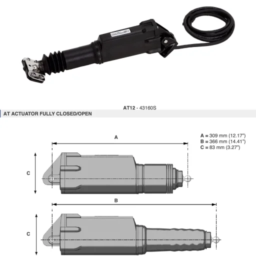 Ultraflex Gummibelg for Uflex Trimplan Sylinder AT12