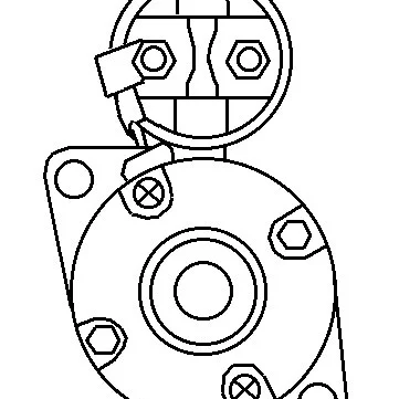 STARTER 9T 1KW YANMAR ORG.MANDO/VALEO