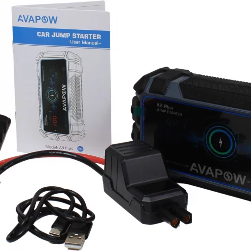 Avapow Jumpstarter A9 Plus 12V 2000 A 12000 mAh