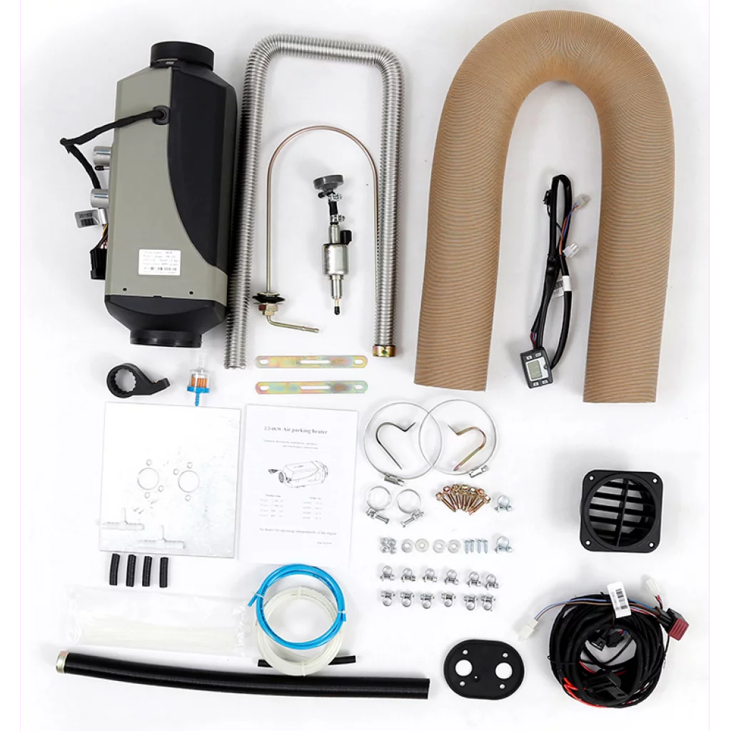 Dieselvarmer JP 4 kW 12V m/digital kontroll