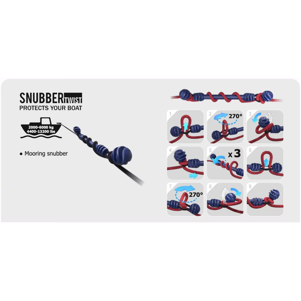 Snubber Twist fortøyningsfjær