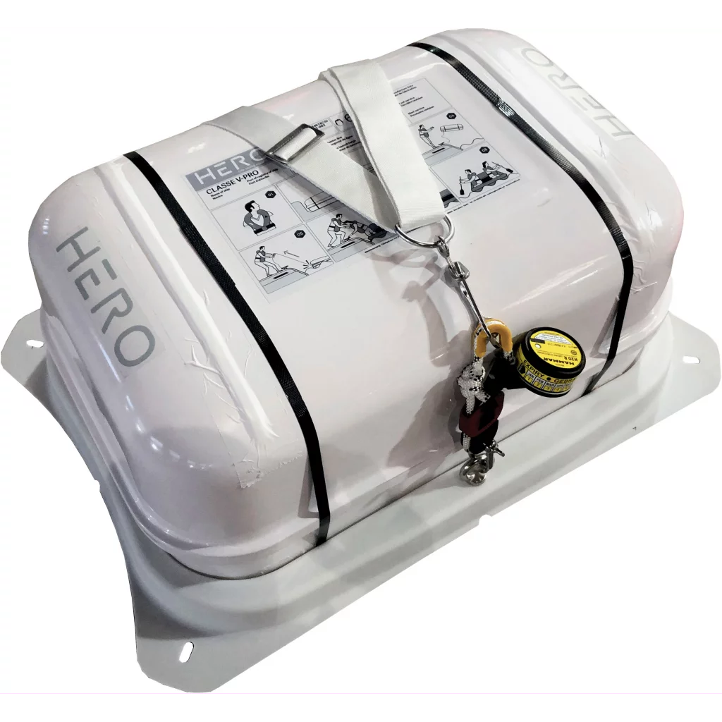 HERO Krybbe i kompositt til ISO Redningsflåte for 4 personer