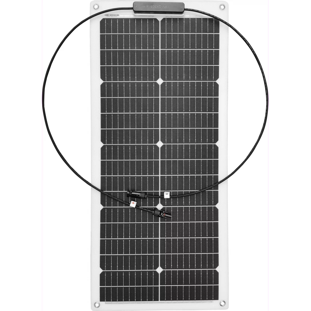 1852 Fleksibelt Solcellepanel 50 W