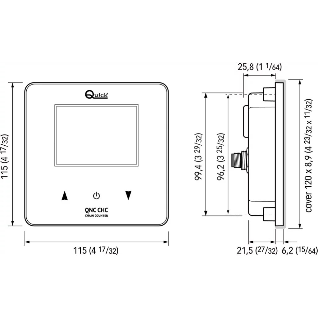 Quick QNC CHC kjettingteller
