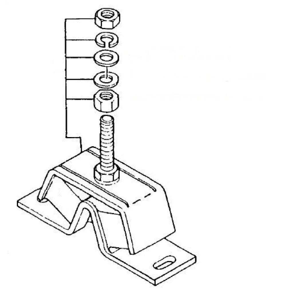 MOUNT, FLEXIBLE 100