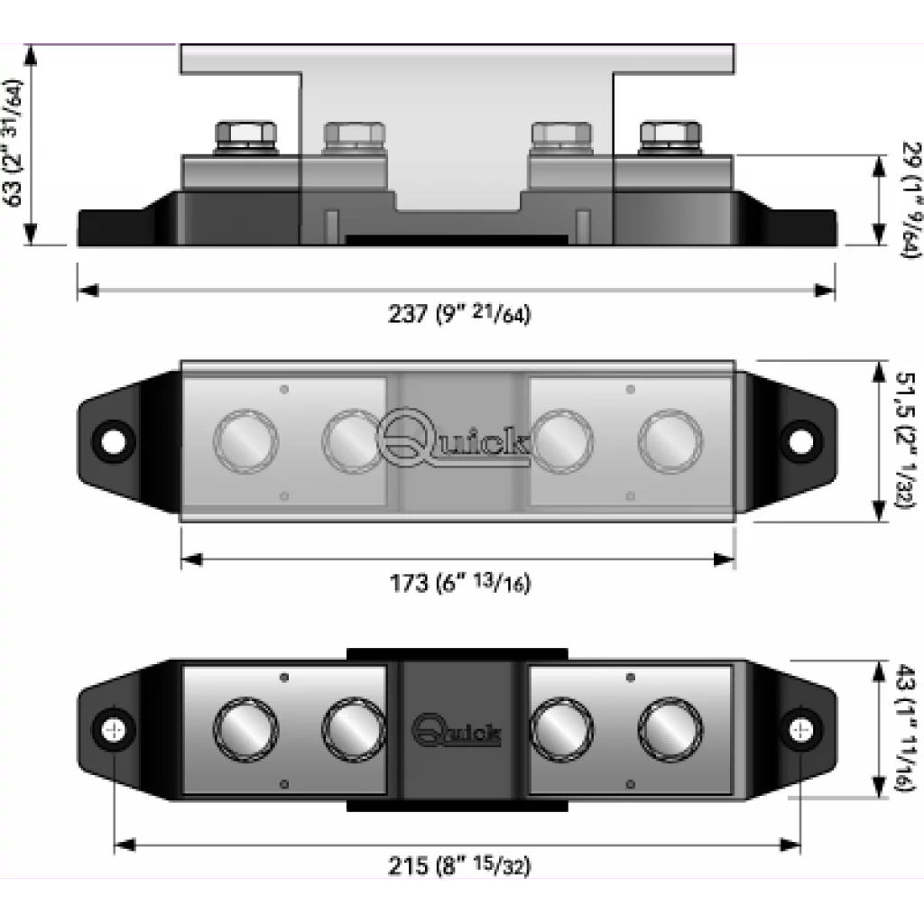 Quick TFH6 Sikringsholder