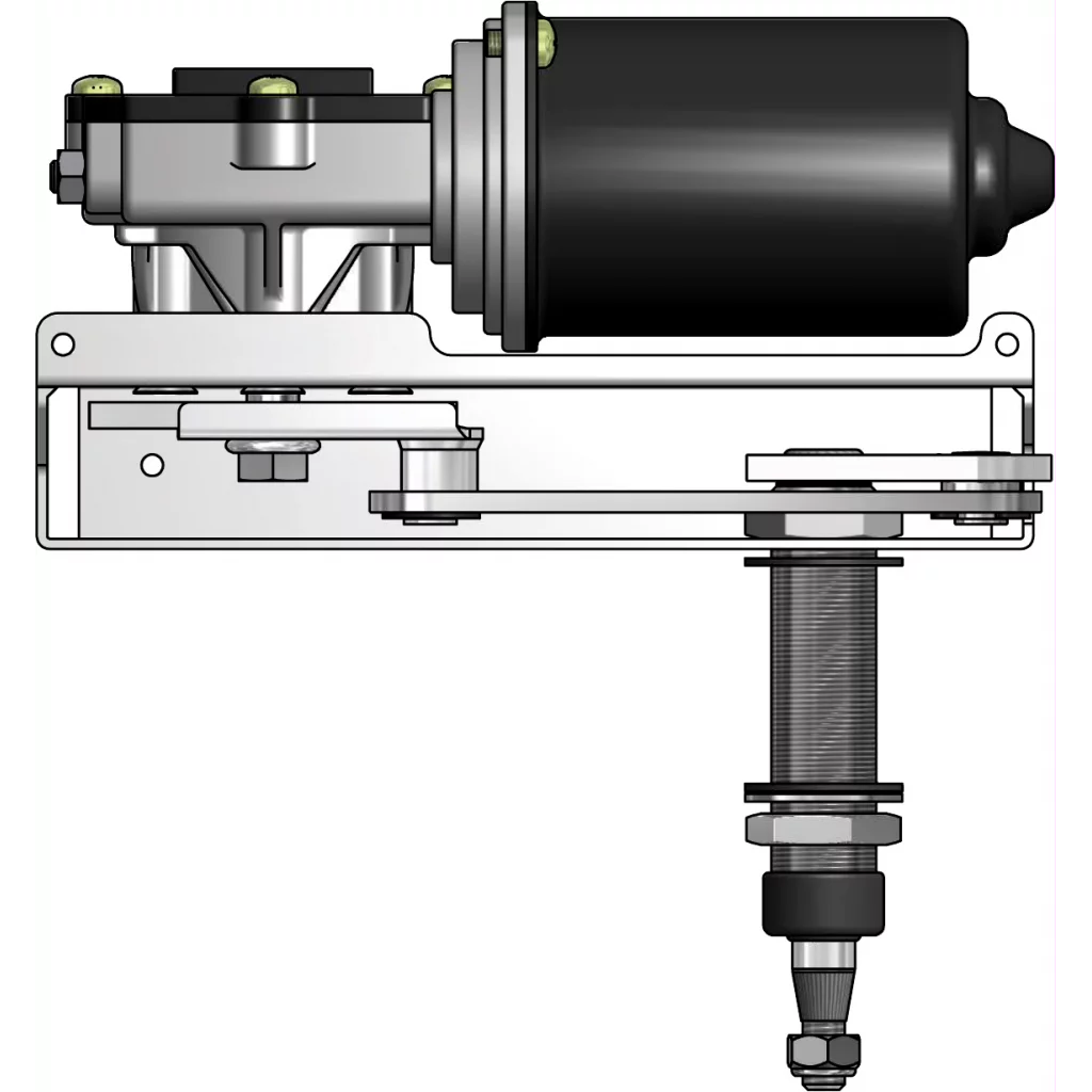 Roca W25 énakslet vindusviskermotor 12V