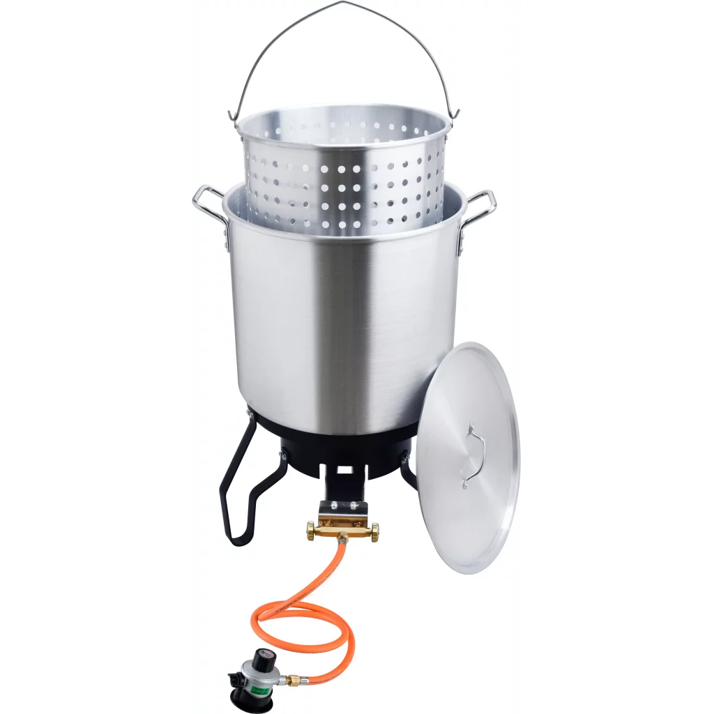 1852 Krabbekoker m/stativ XL 52 l - CE