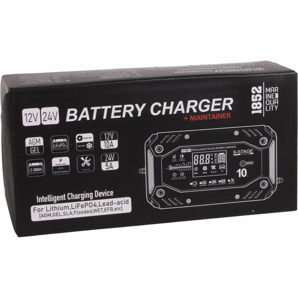 1852 Smartlader 10A 12/24V auto