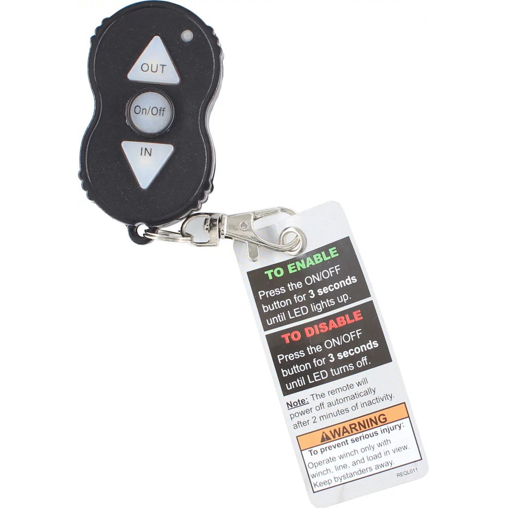 Komplett reléboks med fjernkontroll for Rock Winch RP2000