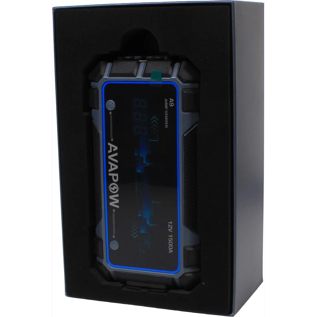 Avapow Jumpstarter A9 12V 1500 A 8000 mAh