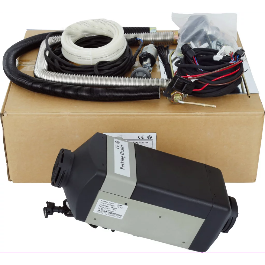 Dieselvarmer JP 2 kW 12V m/digital kontroll