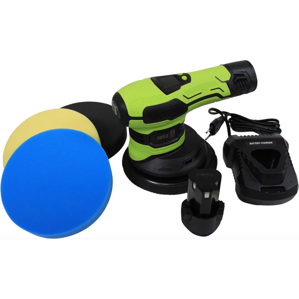 1852 Batteridrevet poleringsmaskin 12V m/2 batterier