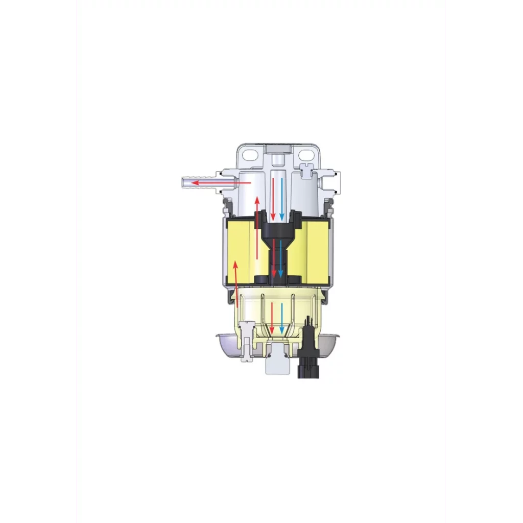 Vetus forfilter komplett med holder