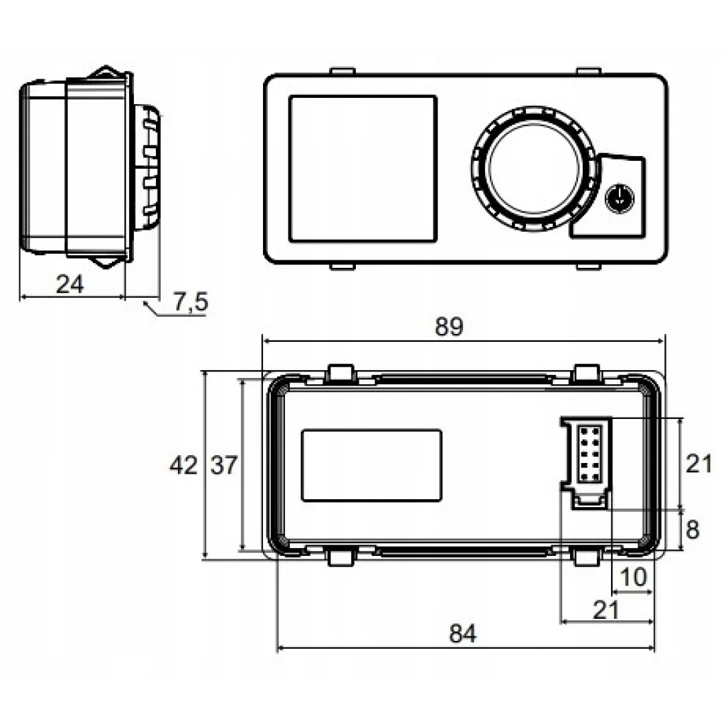 Webasto Air Top Combi-timer 12V