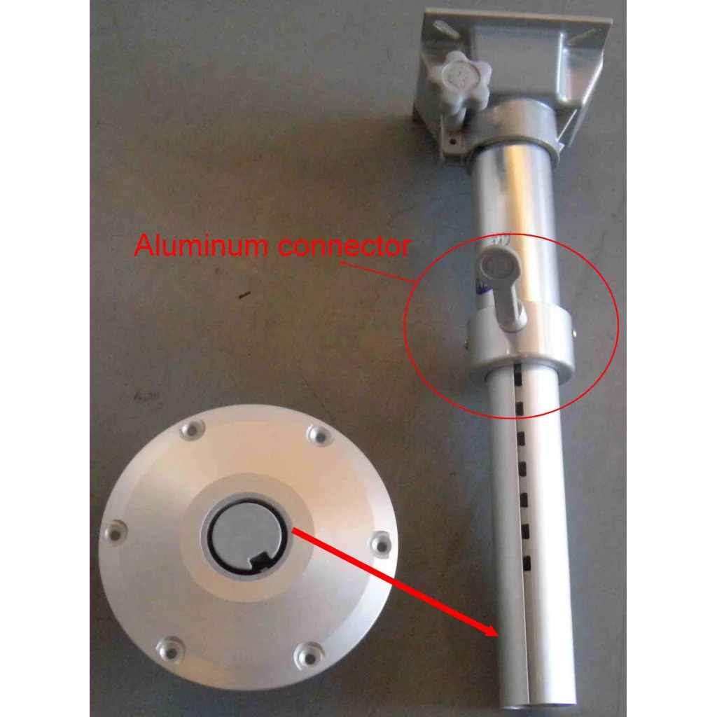 Stolsøyle justerbar m/slide, flyttbar