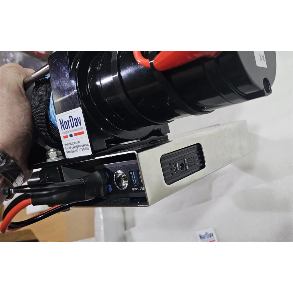907 Vinsj 12V inkludert batteri