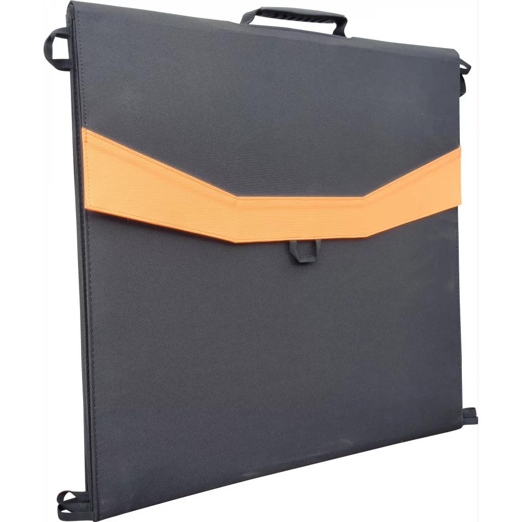 1852 Sammenleggbart solcellepanel m/regulator 200 W