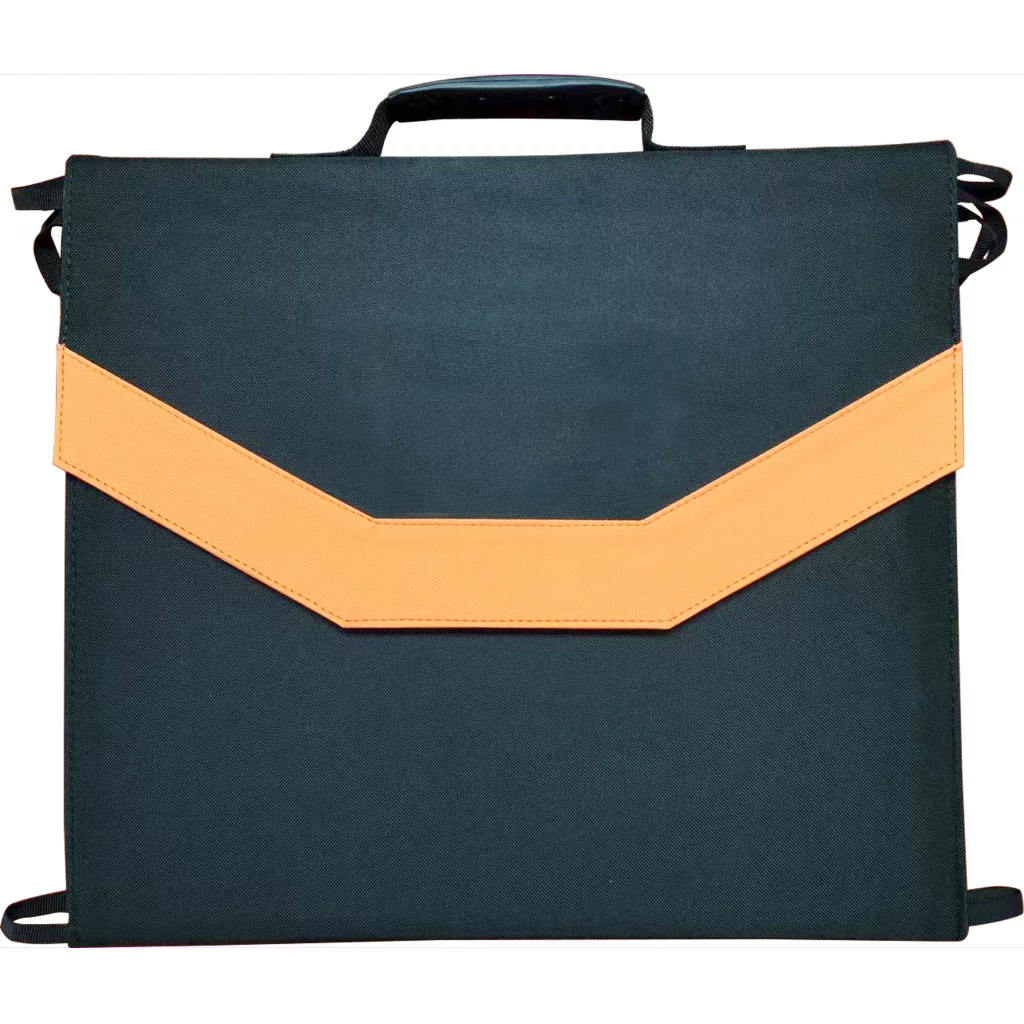 1852 Sammenleggbart solcellepanel m/regulator 100 W