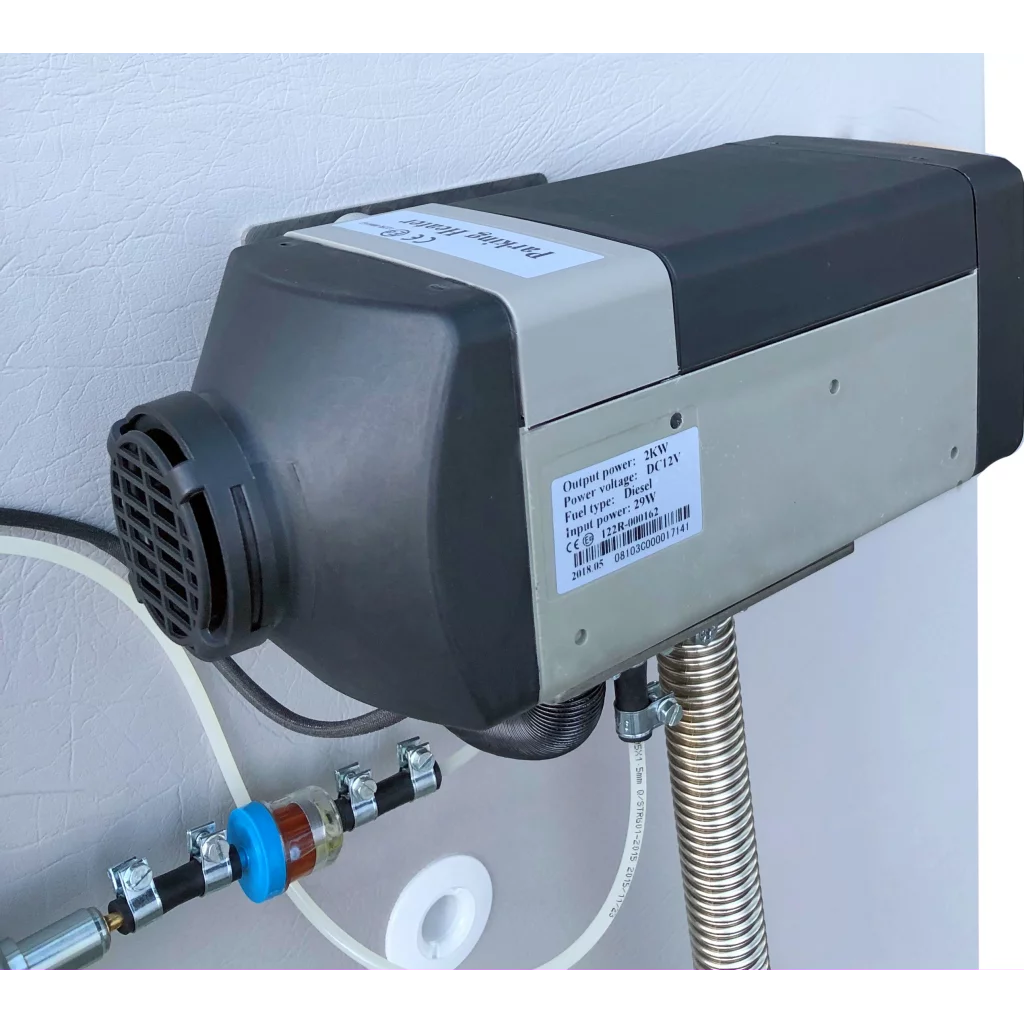 Dieselvarmer JP 2 kW 12V m/digital kontroll