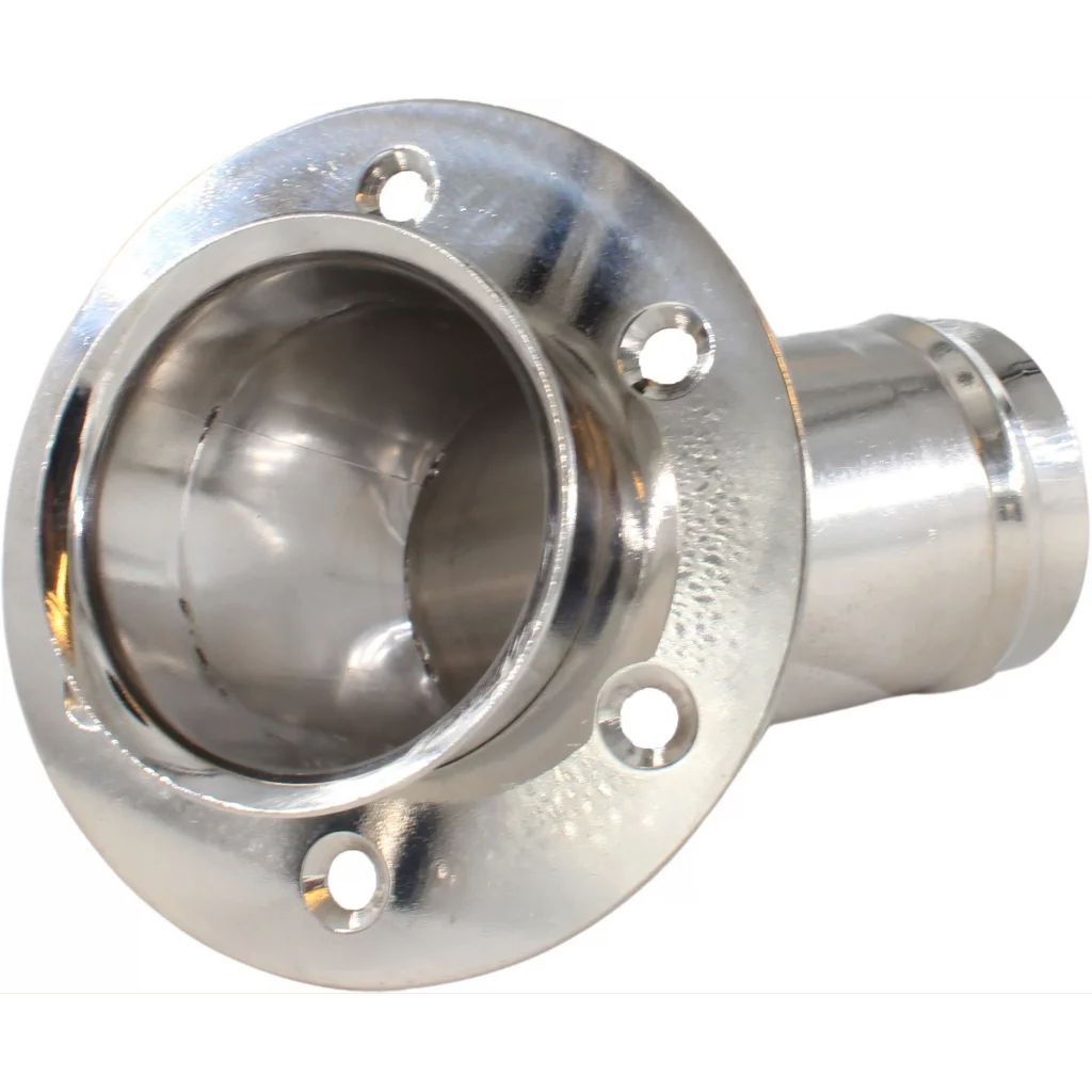 Eksosgjennomføring 45 grader 60 mm