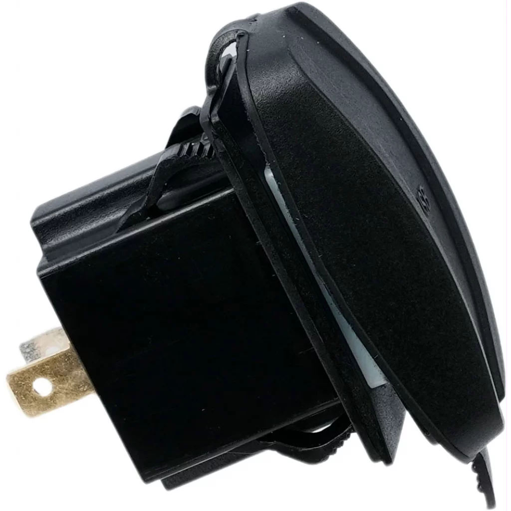 1852 USB A +C uttak Superswitch 12/24V