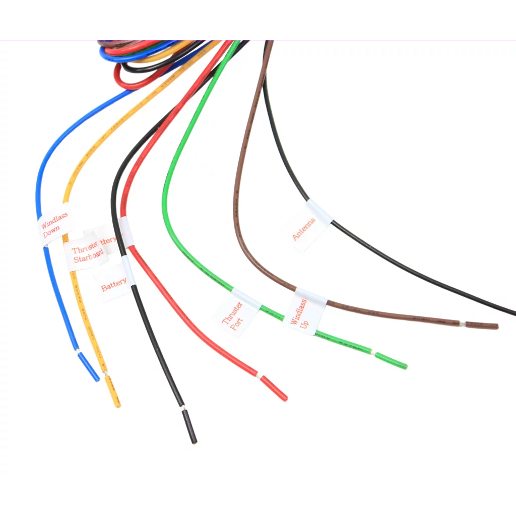 Dashbord- og fjernkontroll til ankervinsj og baugpropell