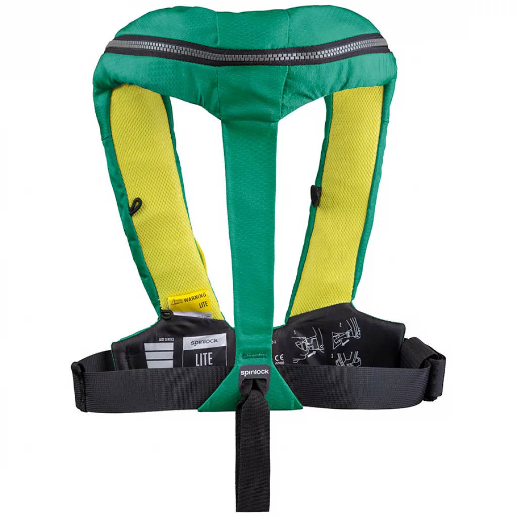 Spinlock Deckvest Lite automatvest seagrass green