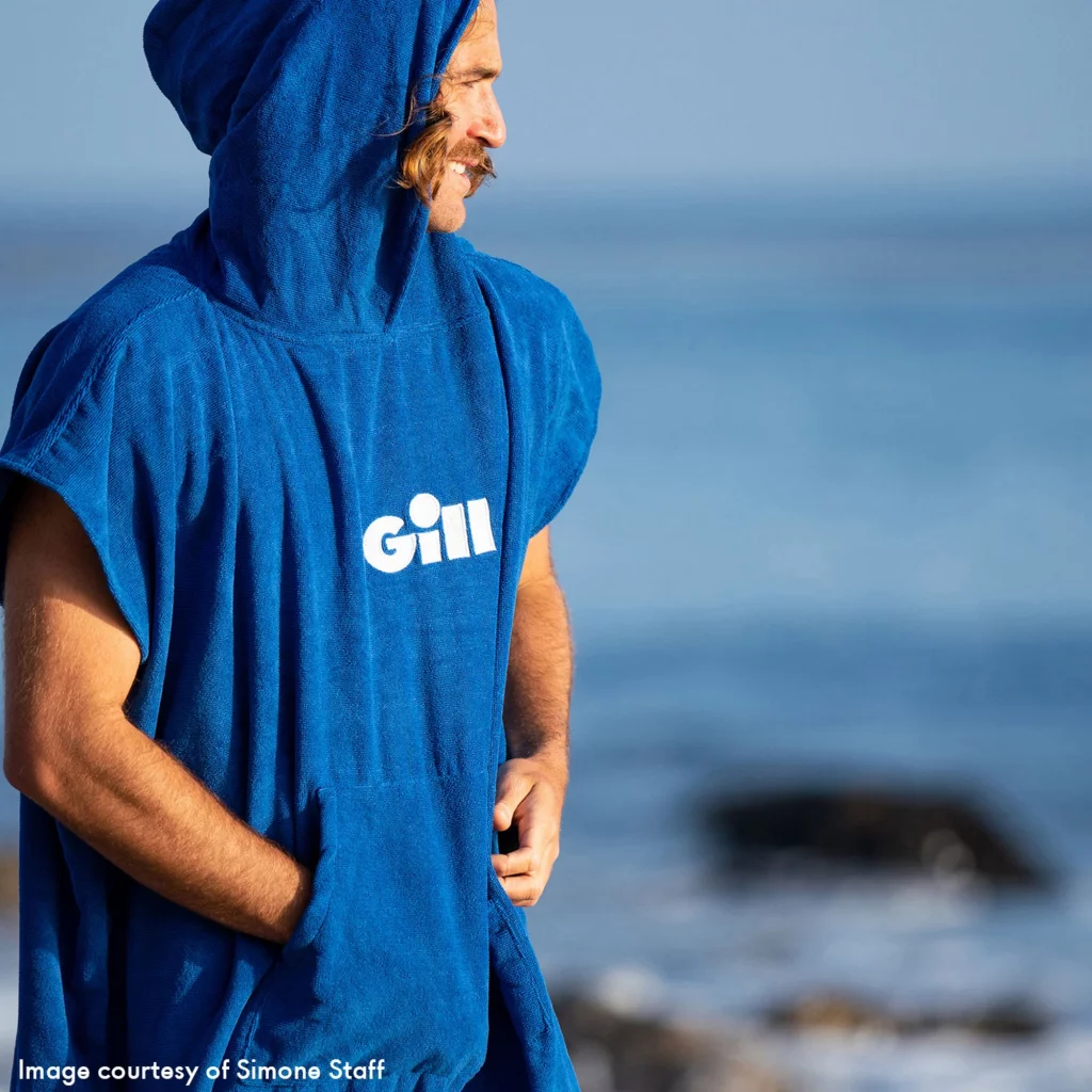Gill Changing Robe Blue One Size