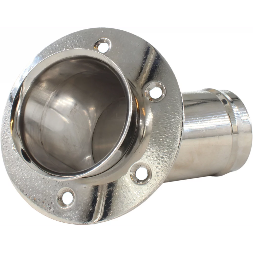 Eksosgjennomføring 45 grader 63 mm